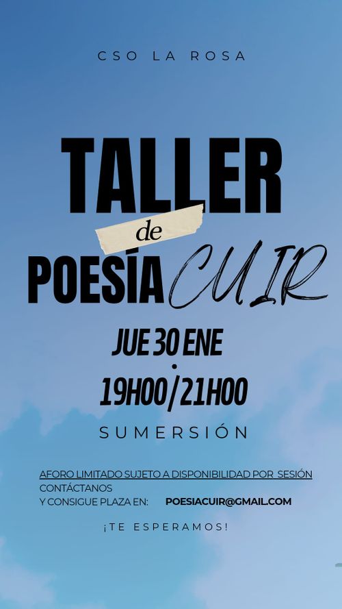 Taller de Poesía Queer